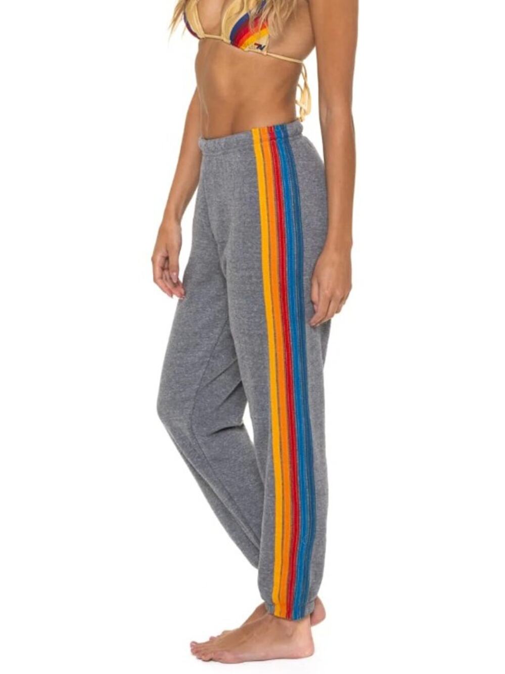 Aviator Nation 5 Stripe Sweatpants Women's Sz. XS